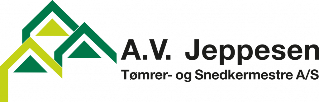 A.V. Jeppesen Logo i farver